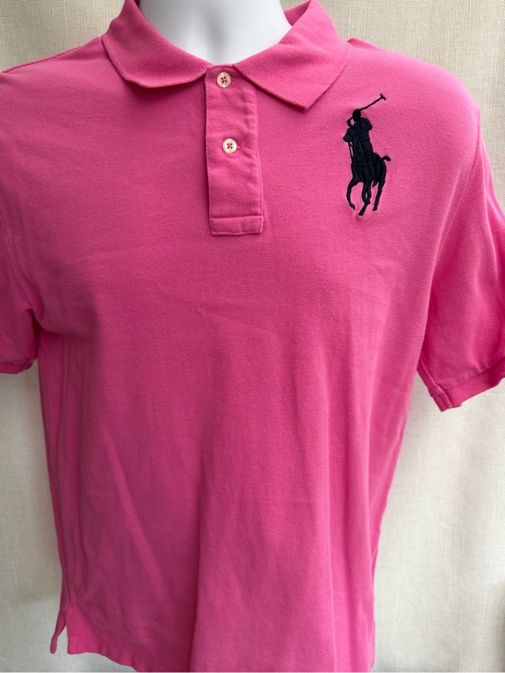 Boy's Ralph Lauren Pink Classic Fit Polo Shirt